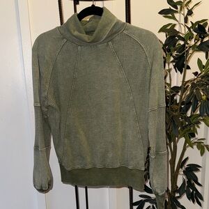 Evereve | Kassandra Thermal Mix Sweatshirt | XS | NEW - Neverworn